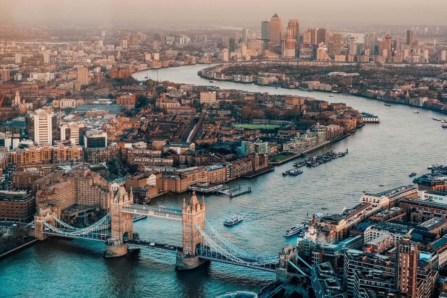 London from above