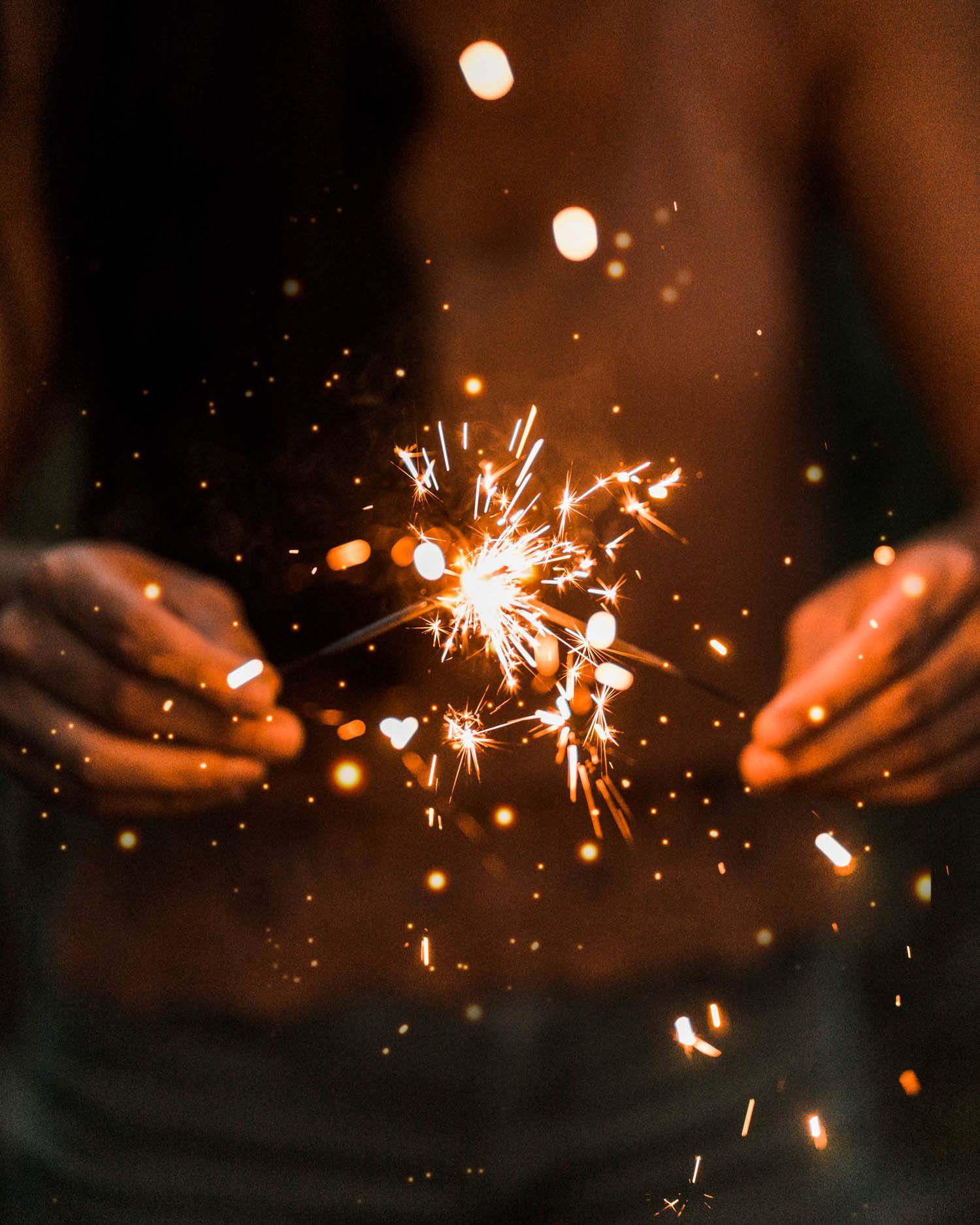 sparklers fireworks