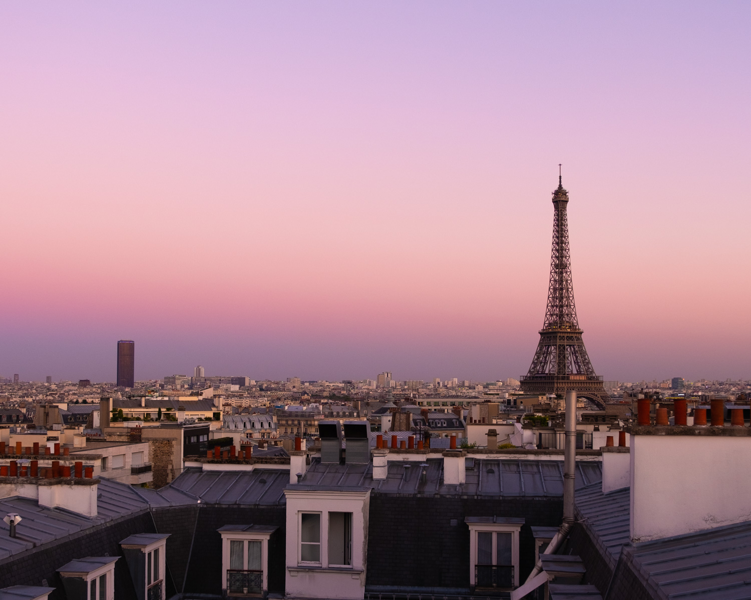 view from an apartment in paris