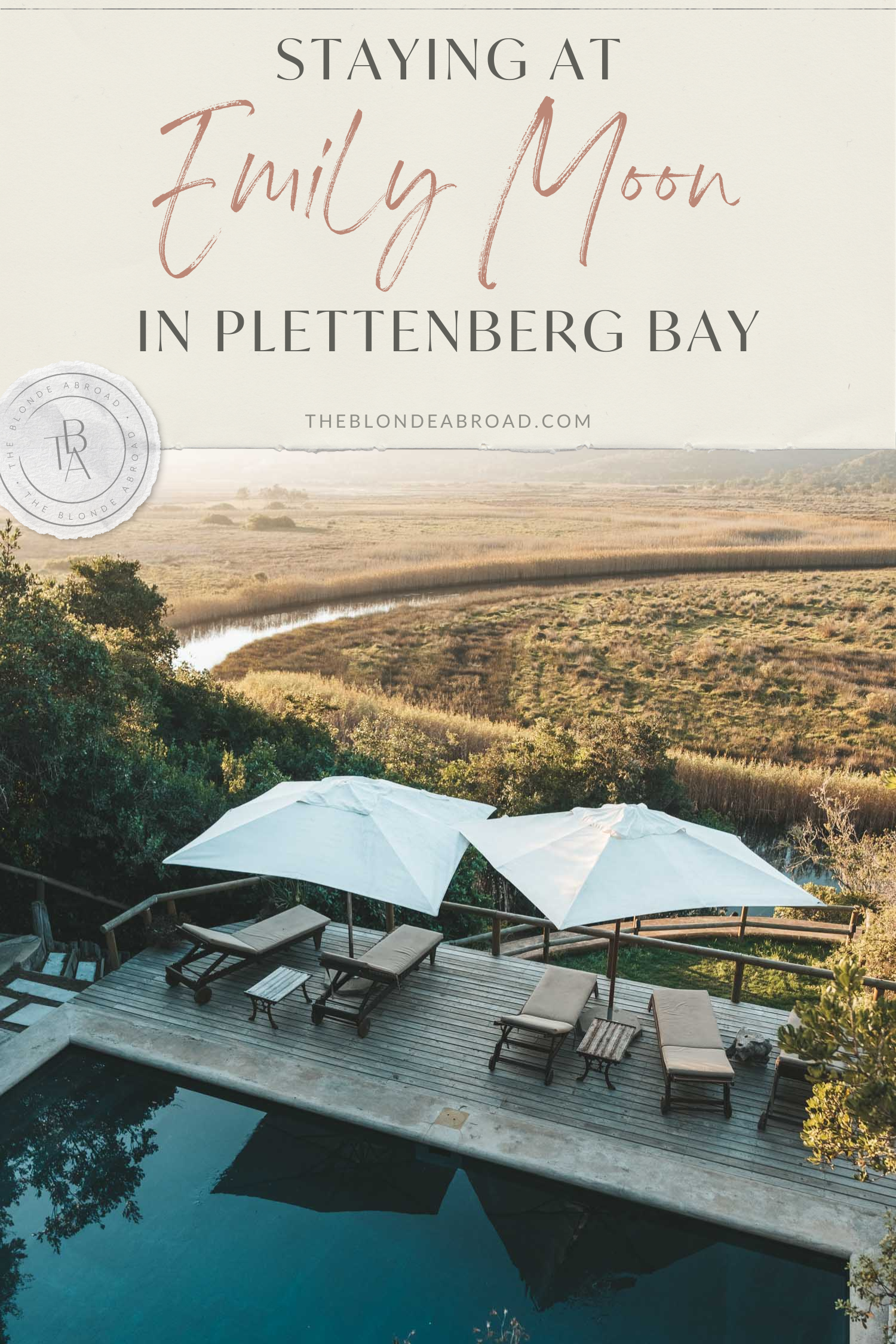 Staying at Emily Moon River Lodge in Plettenberg Bay