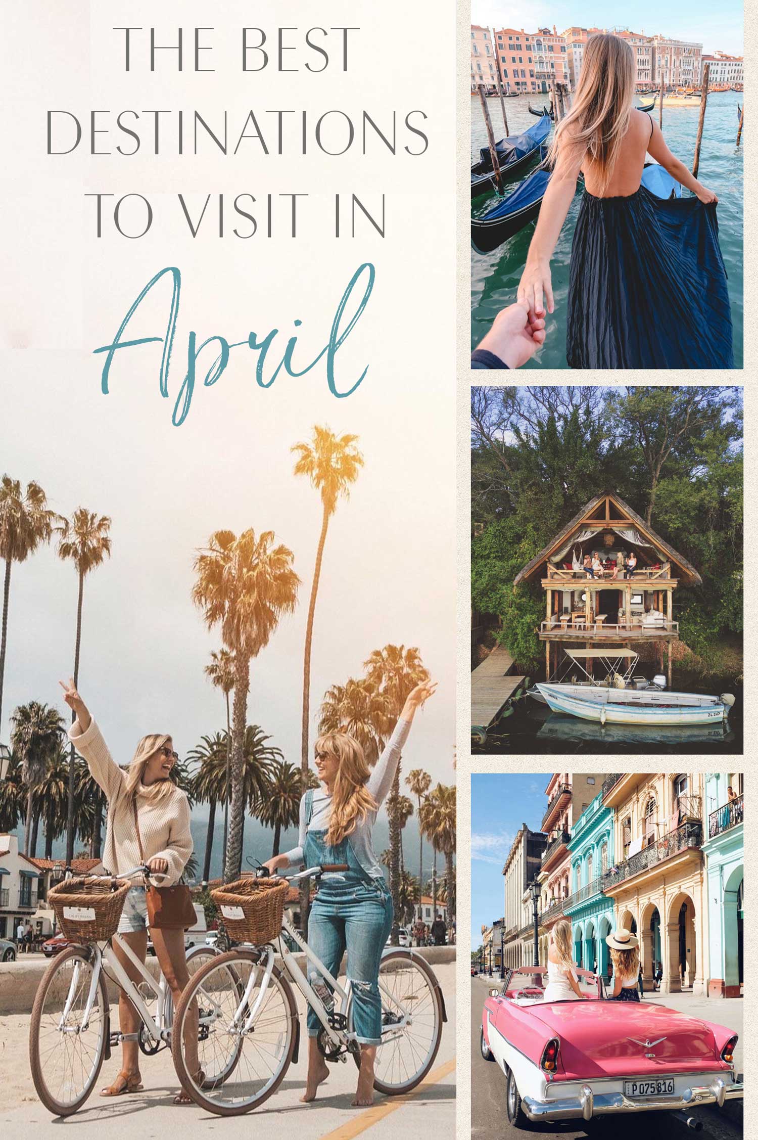 international travel in april