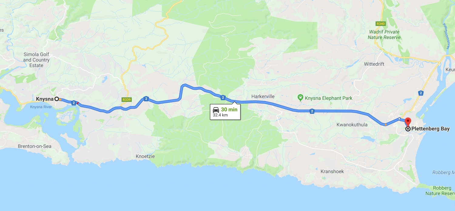garden route itinerary day 3