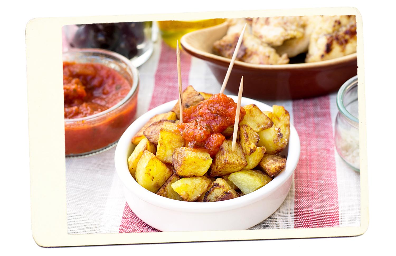 Patatas Bravs Spain Potato Tapa