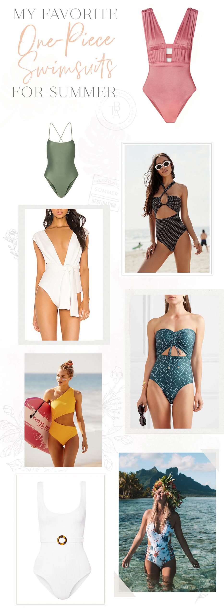 1Favorite One Piece Swimsuits