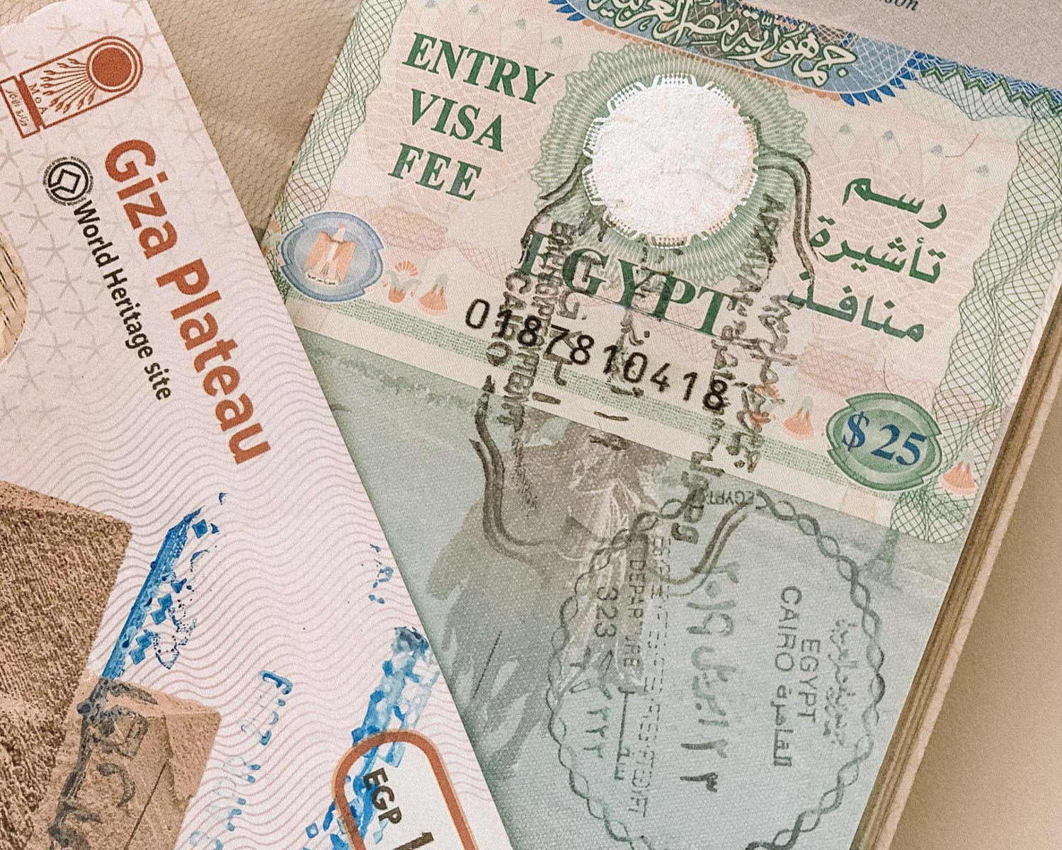 Egypt Travel visa passport