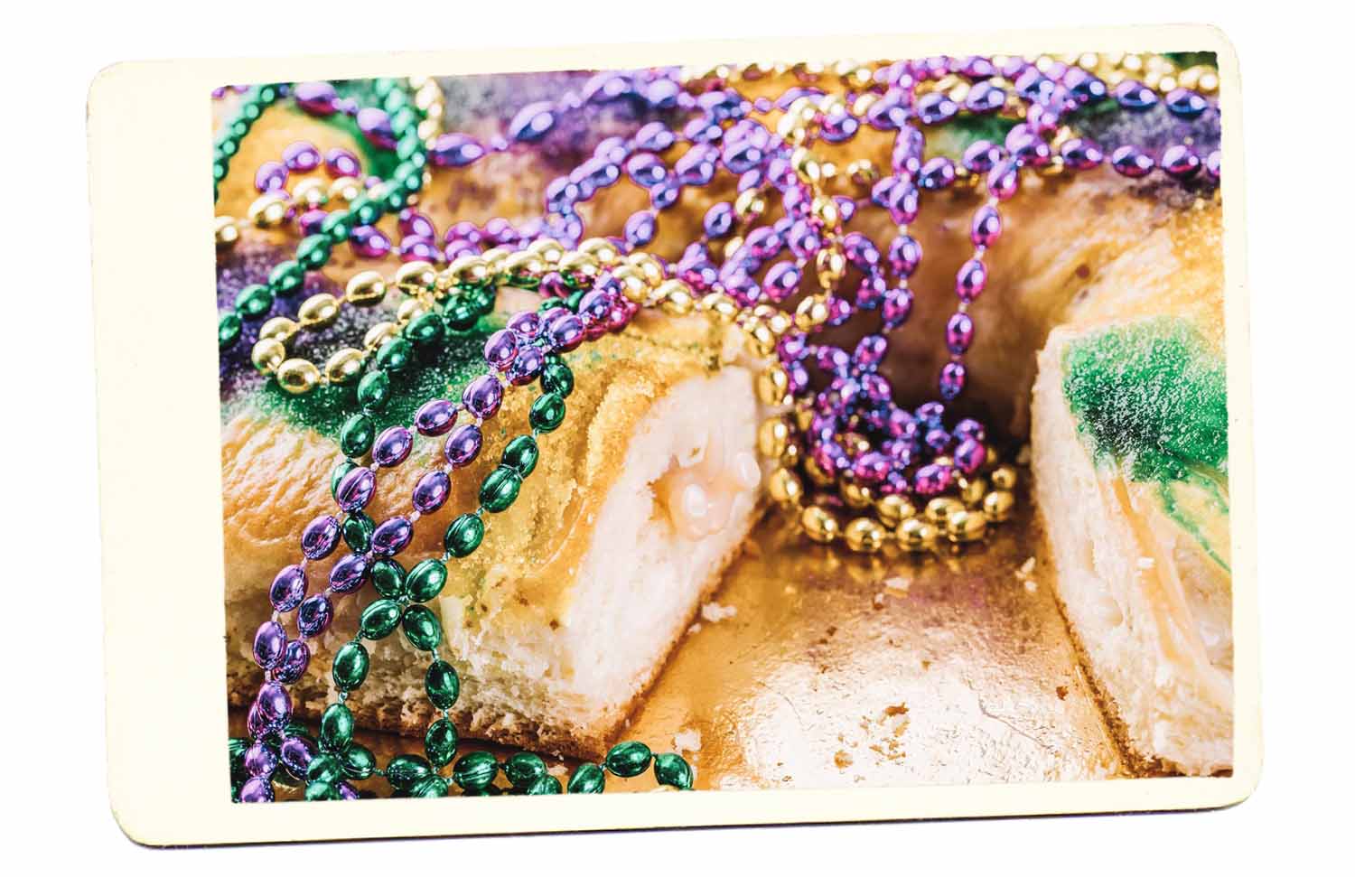 New Orleans Local Food King Cake