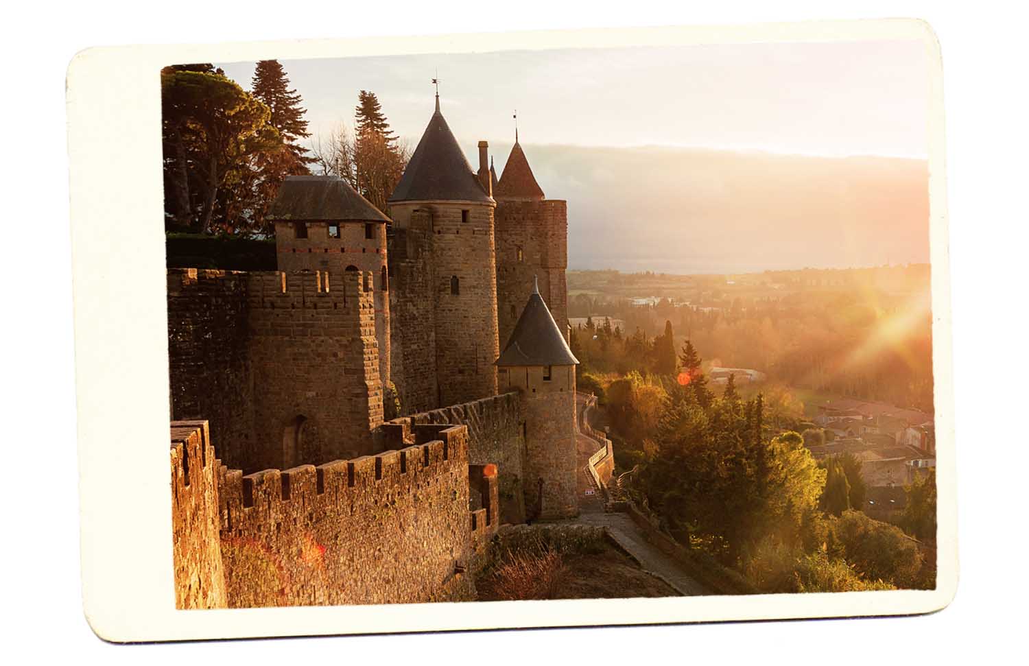 carcassonne france castle
