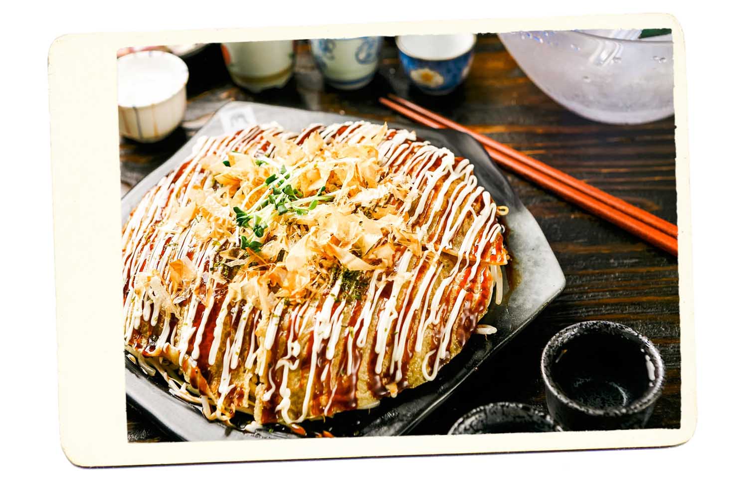 okonamiyaki - japan food