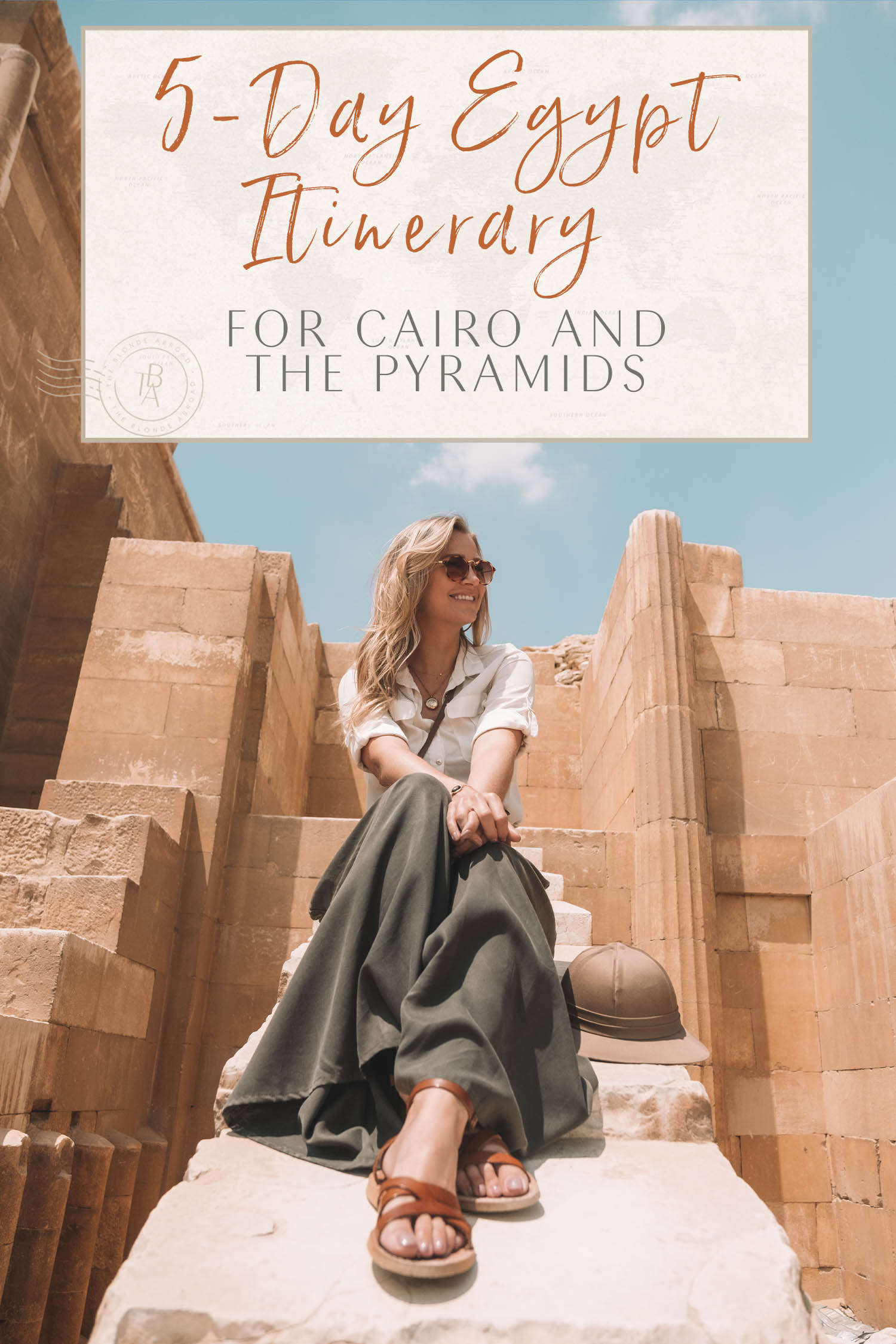 5 Day Egypt Itinerary Cairo Pyramids