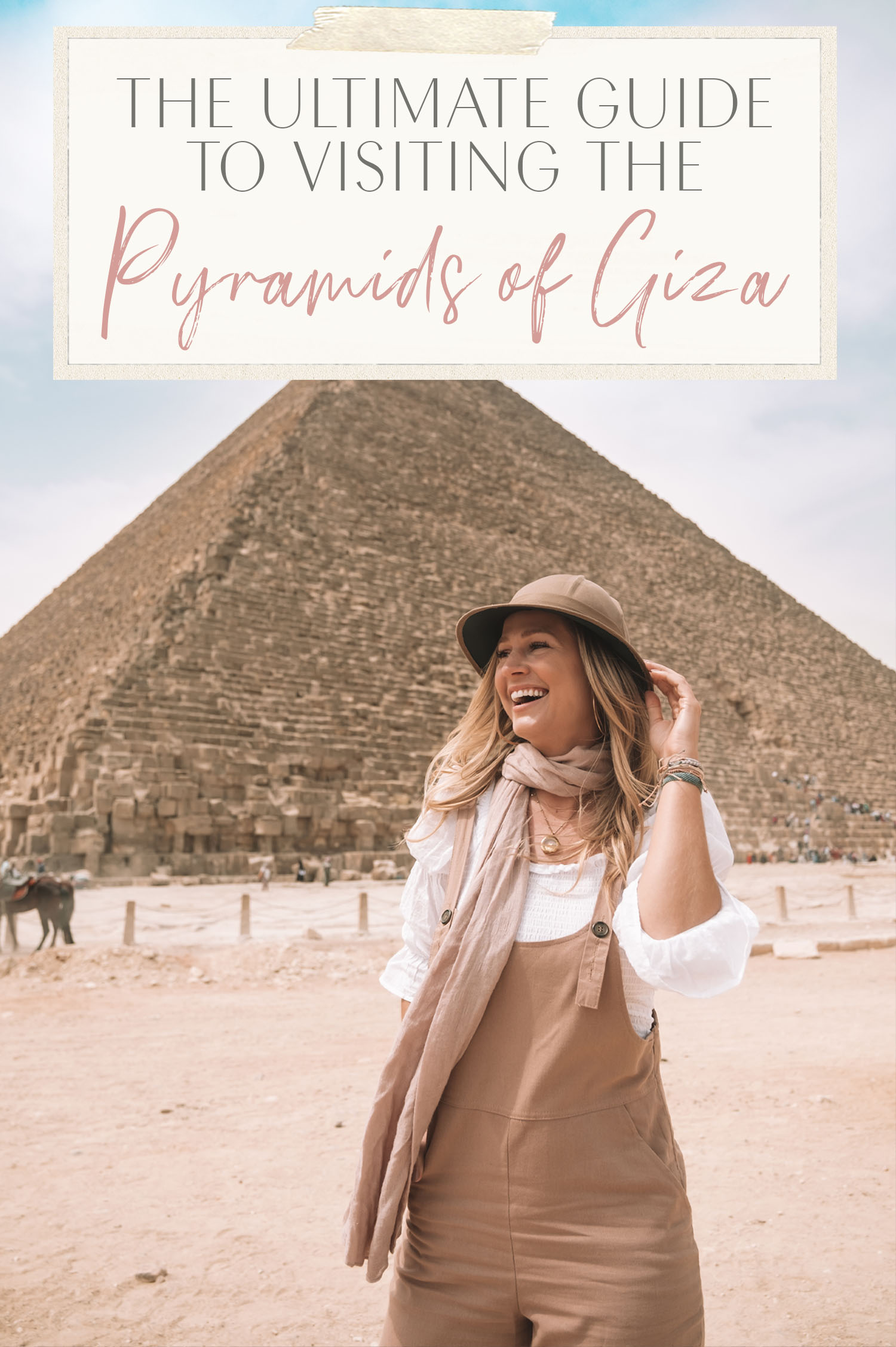 visiting pyramids of giza