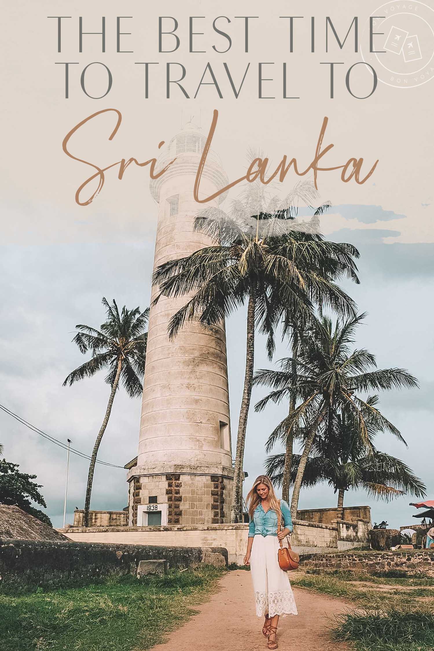 trolley bus læsning trug The Best Time to Travel to Sri Lanka • The Blonde Abroad
