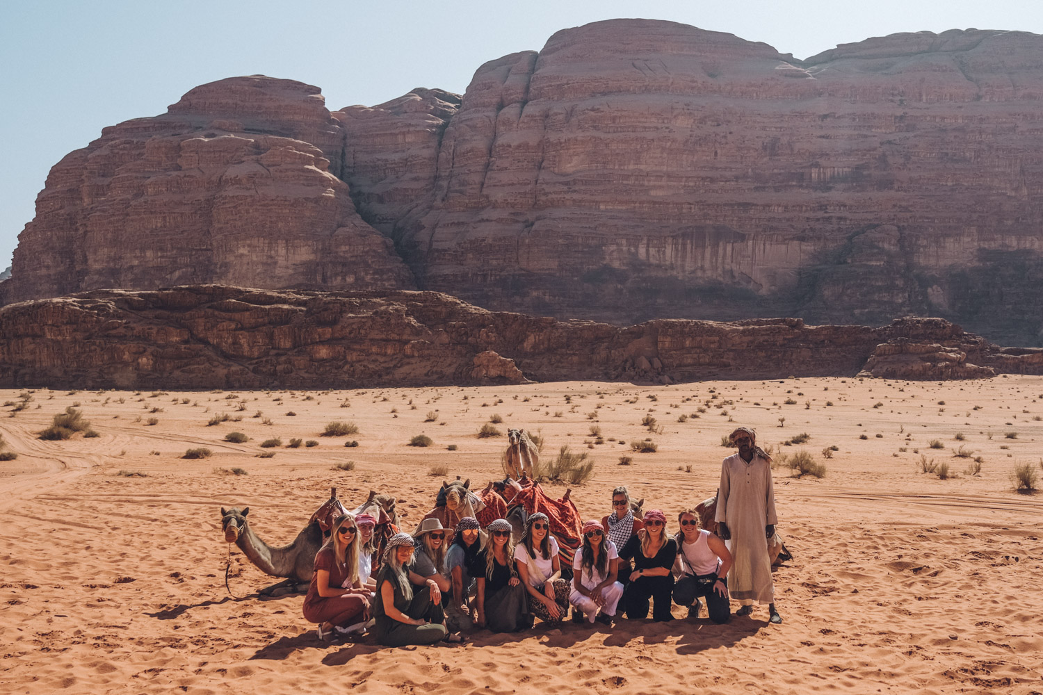 Group Tour in Wadi Rum