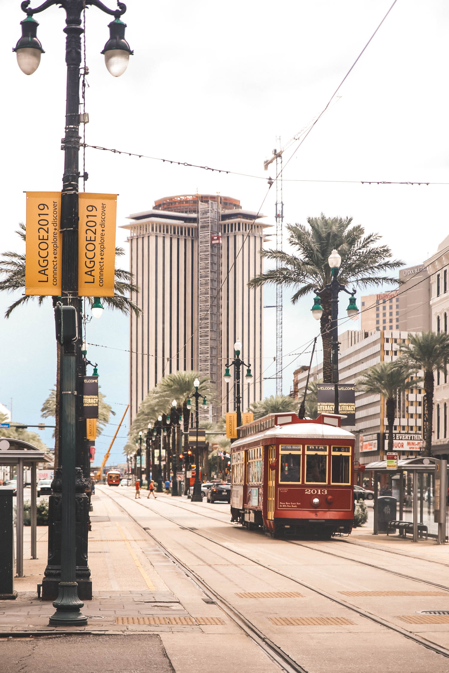 New Orleans Louisiana streetcar