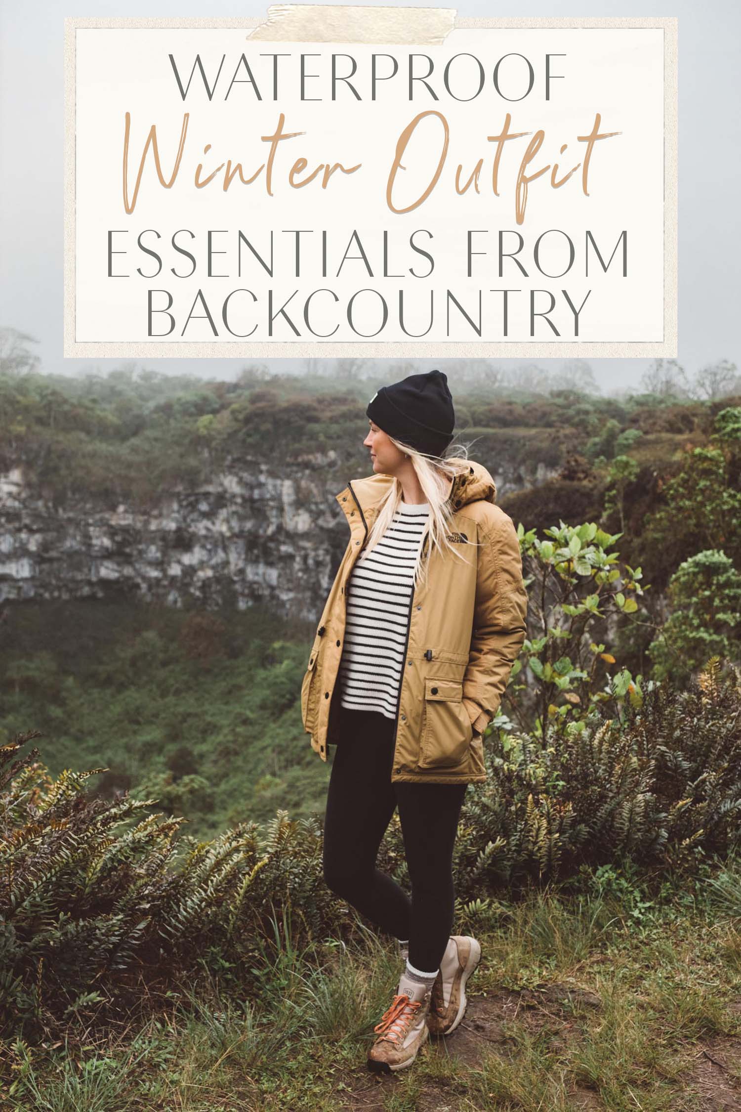 Fall Hiking Outfit Inspiration from Backcountry • The Blonde Abroad