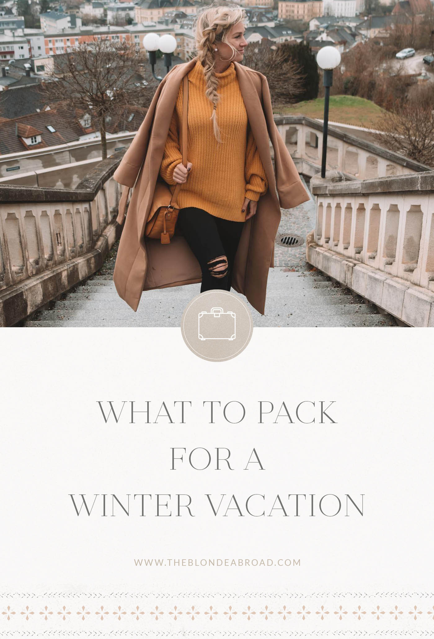 What to Pack for Winter in Europe • The Blonde Abroad