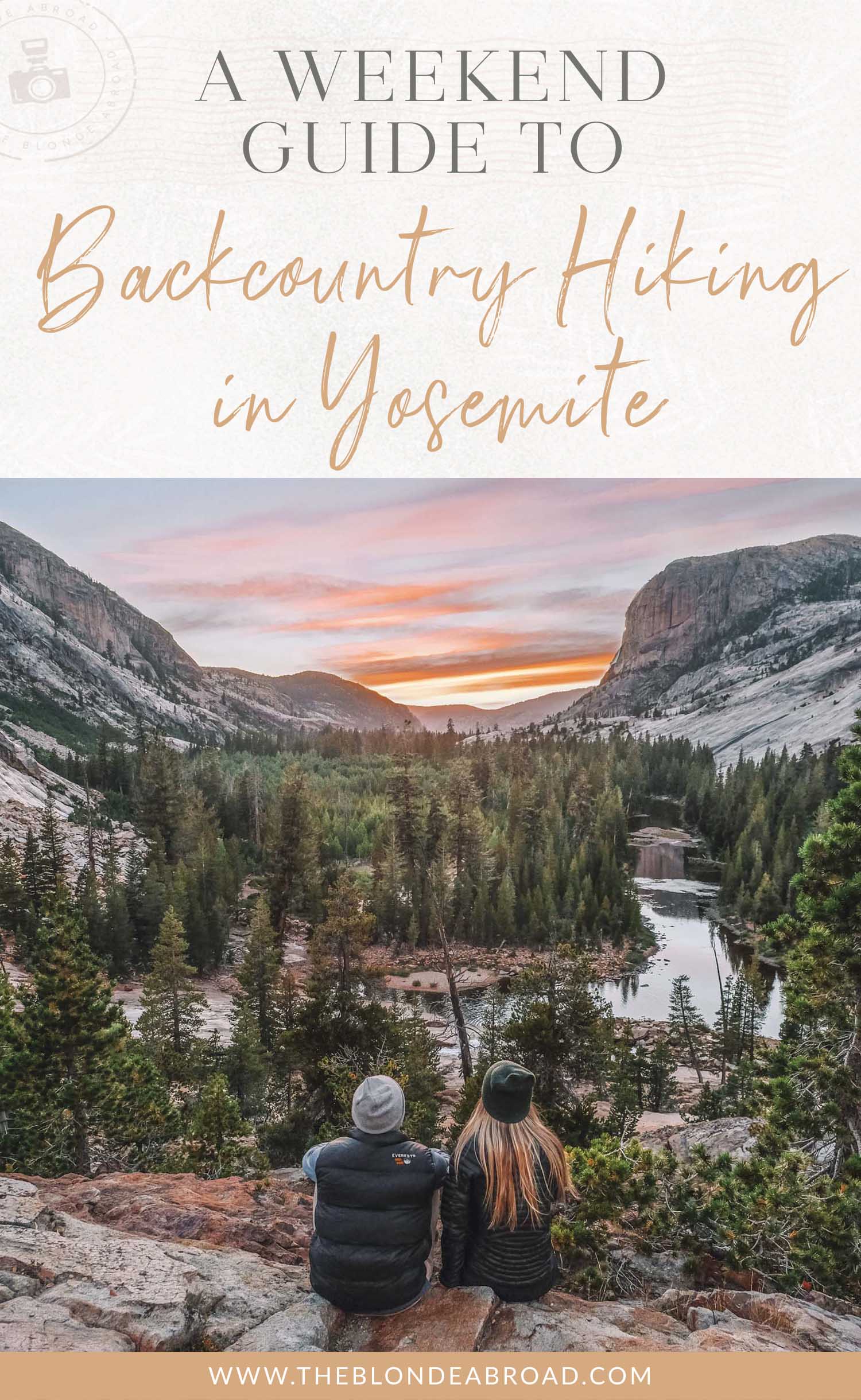 weekend guide to backcountry yosemite