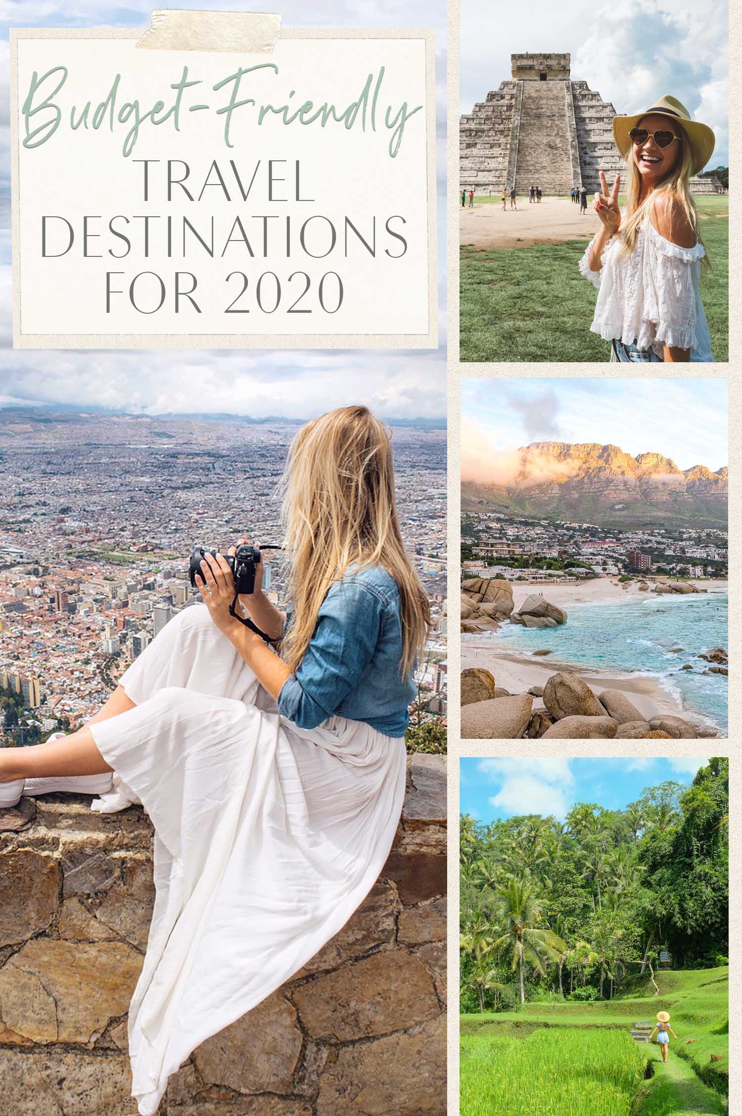 2Budget Friendly travel Destinations 2020