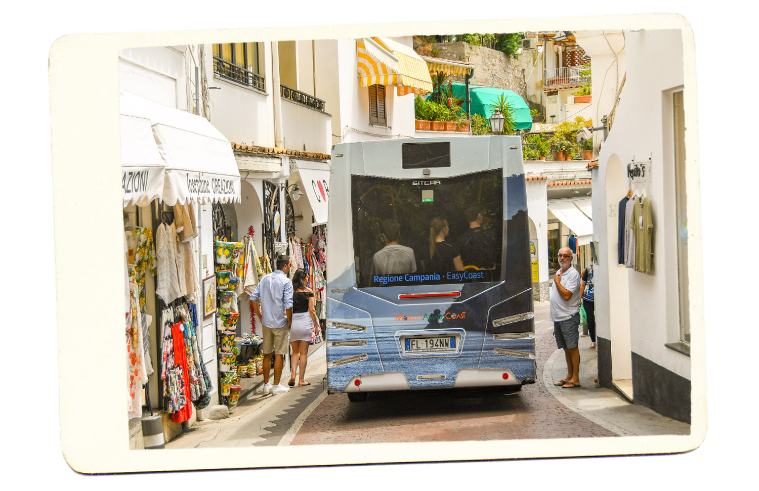 bus positano