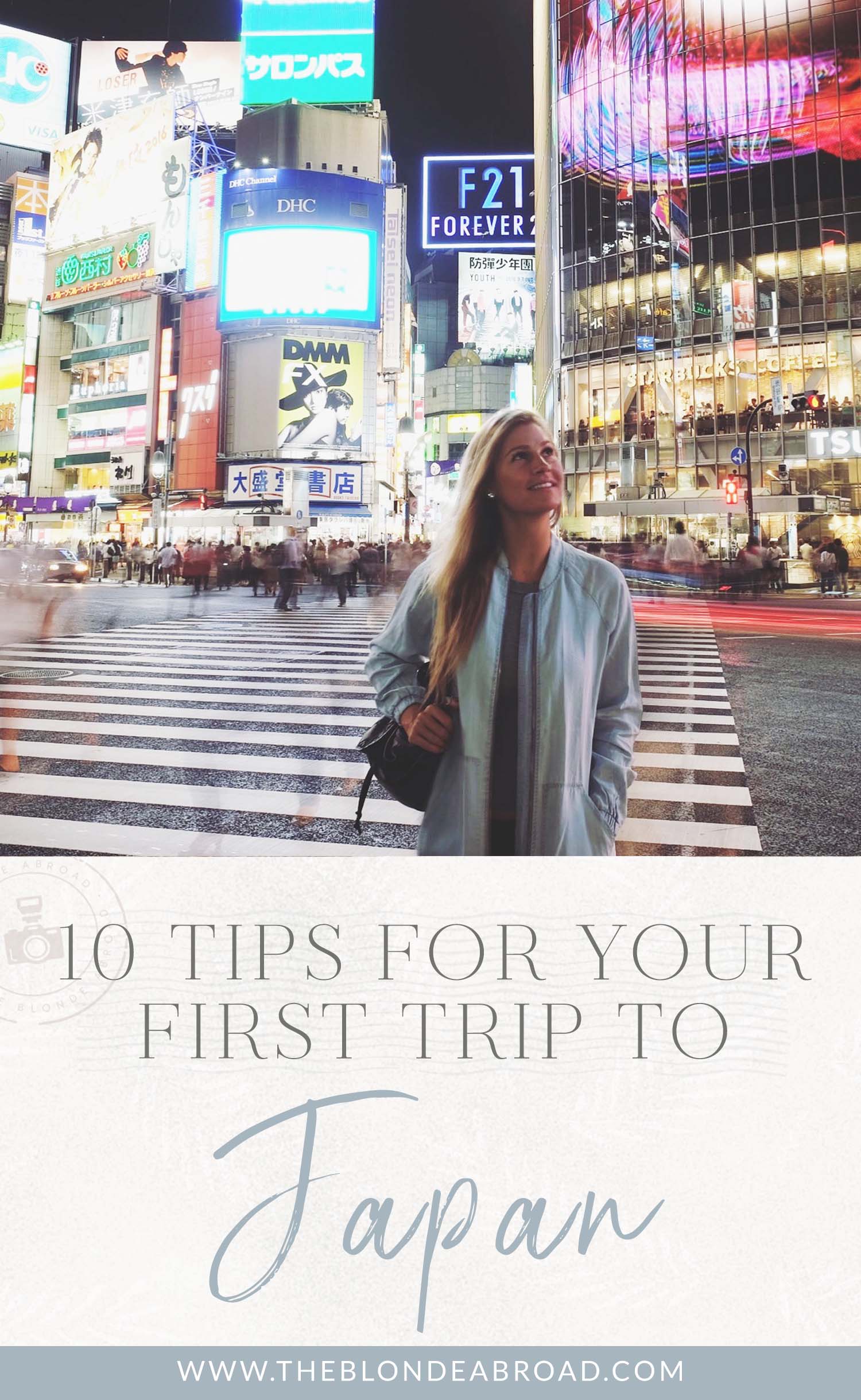 10 tips japan