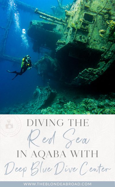 Diving the Red Sea in Aqaba with Deep Blue Dive Center • The Blonde Abroad