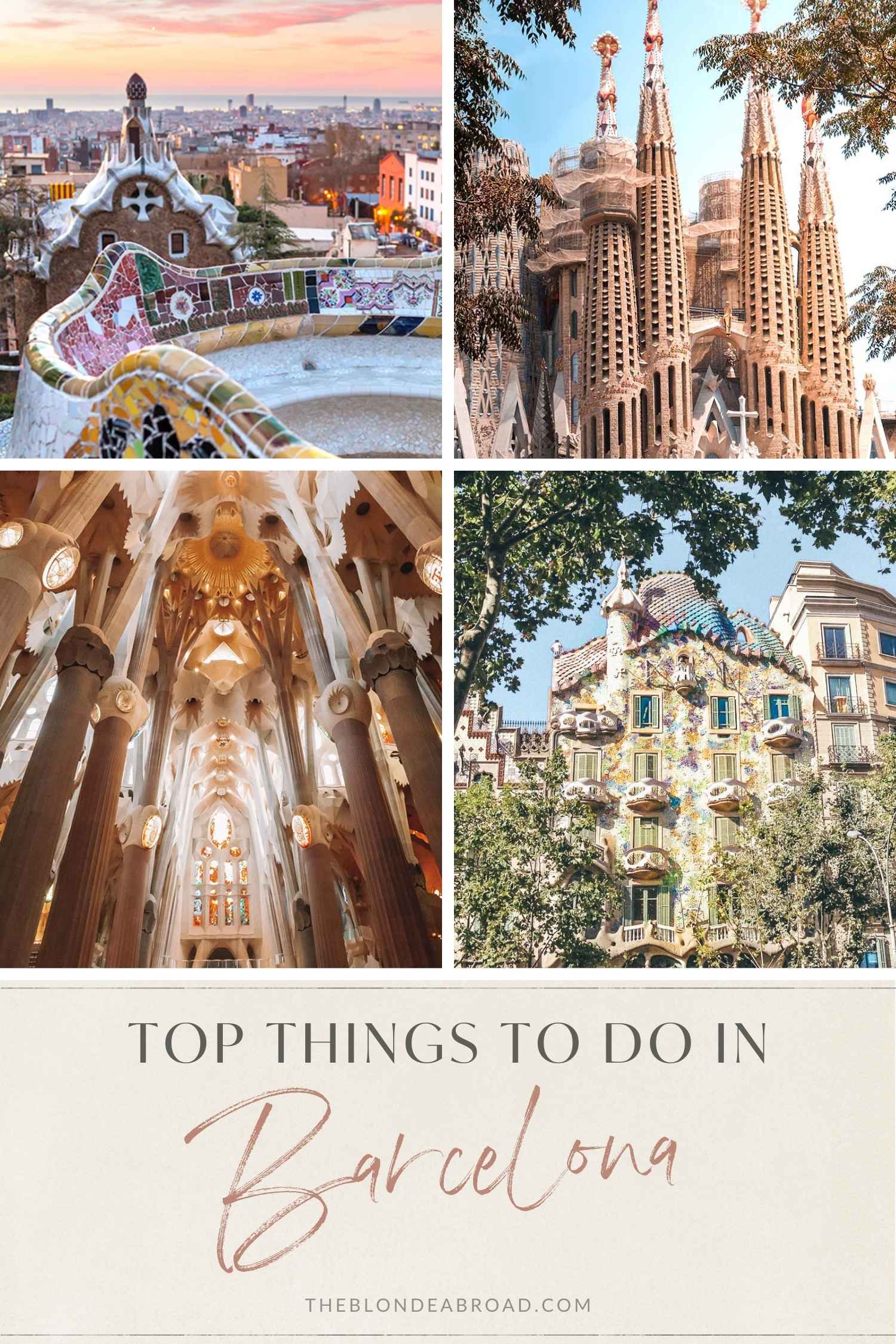 10 Things You Must Do in Barcelona