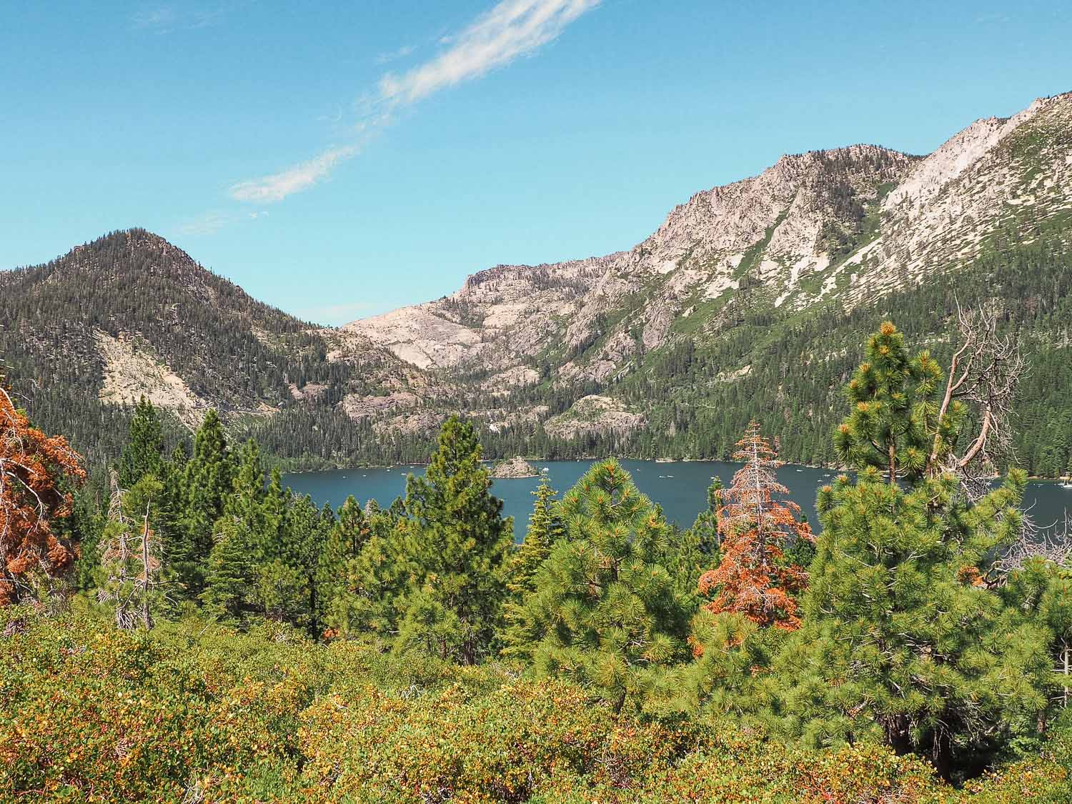 Lake Tahoe Eagle Point: áreas para acampamento