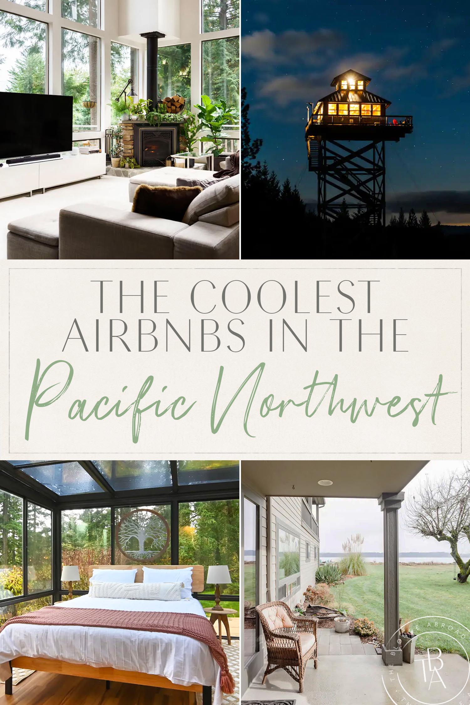 Pacific Northwest Airbnbs
