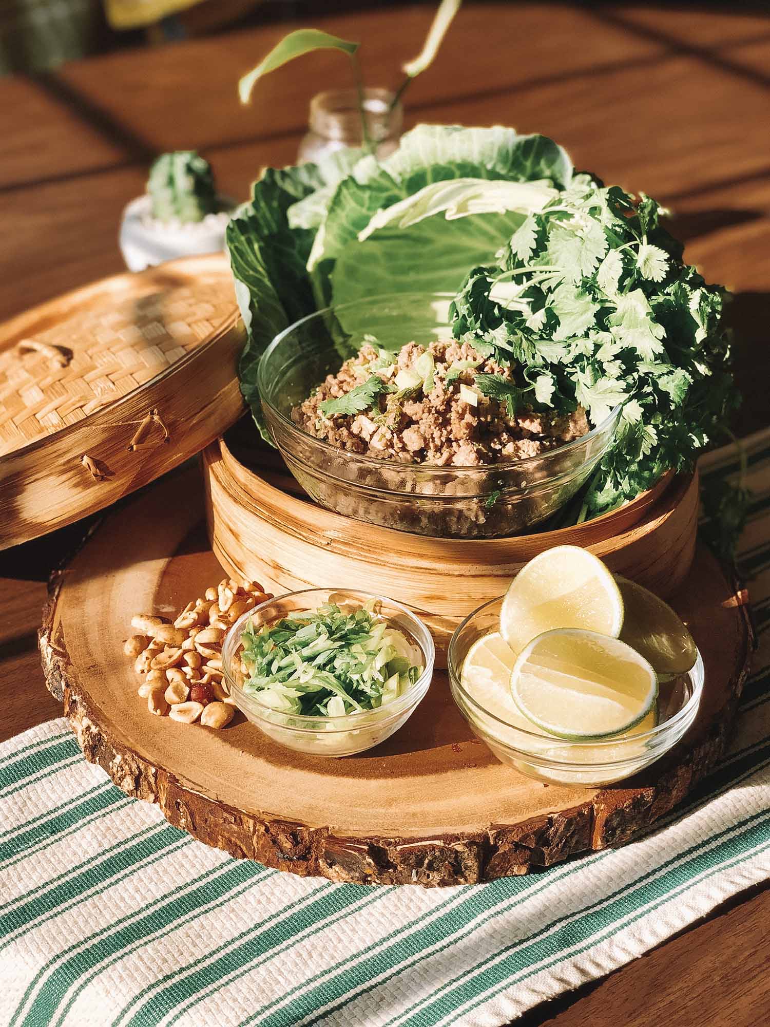 thai spicy larb