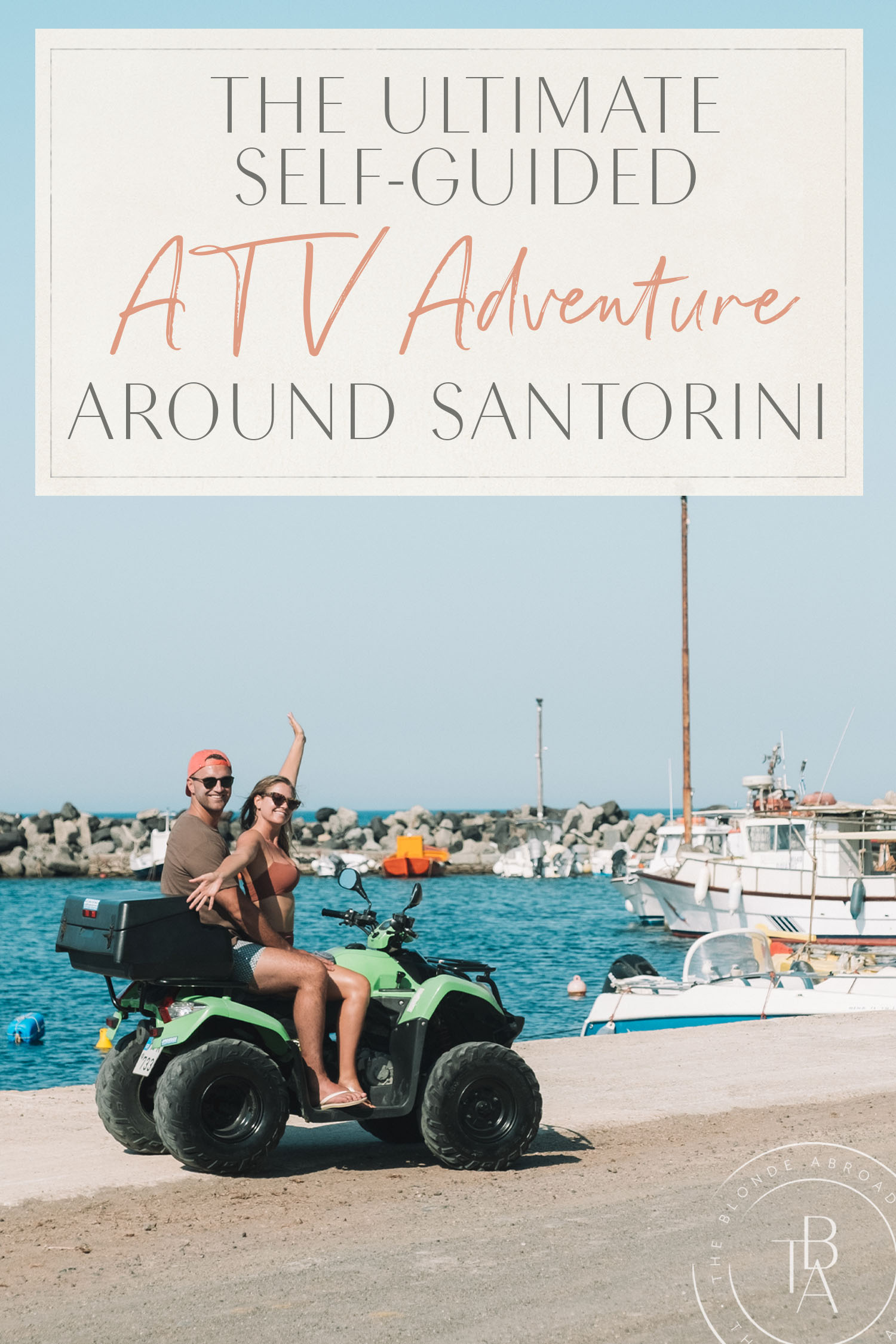 Ultimate ATV Adventure Around Santorini