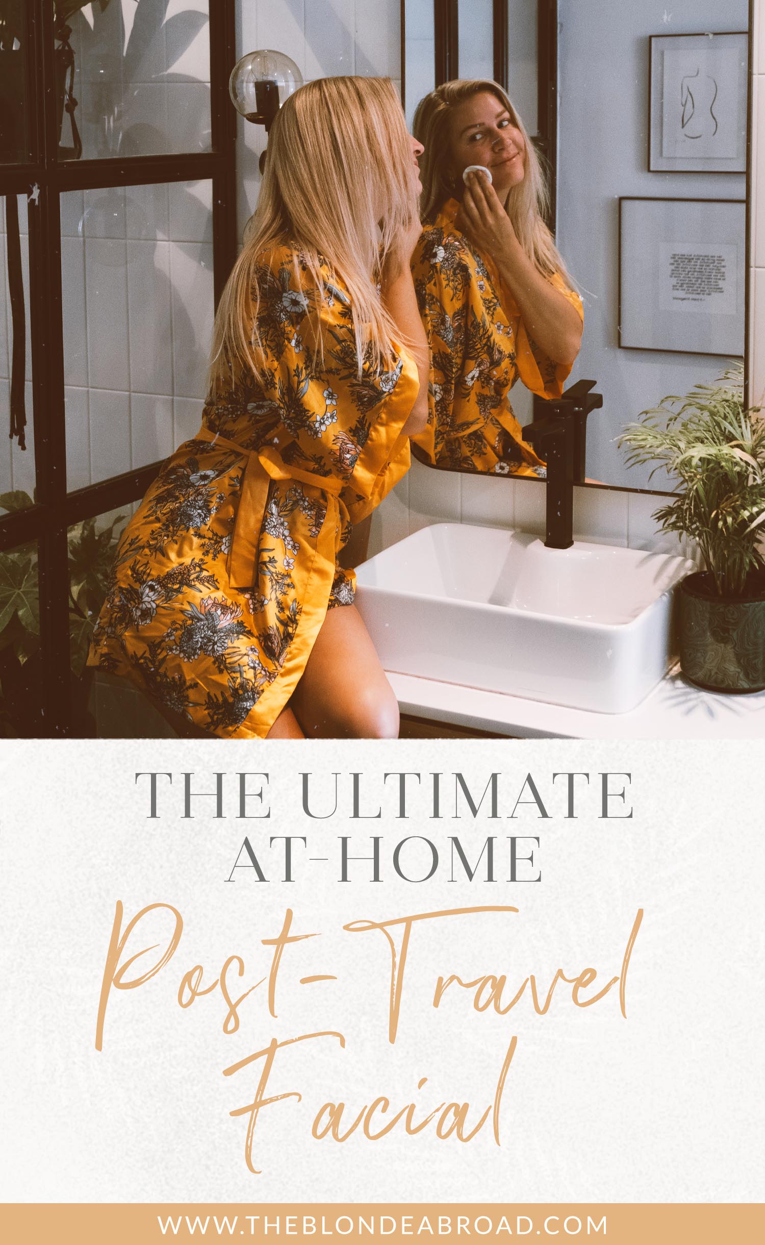 Ultimate AT Home Post Travel Facial