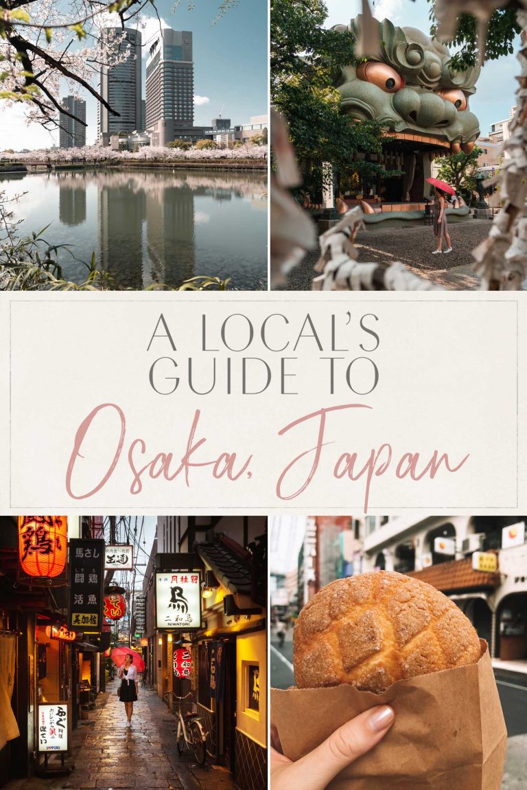 A Local's Guide To Osaka, Japan • The Blonde Abroad