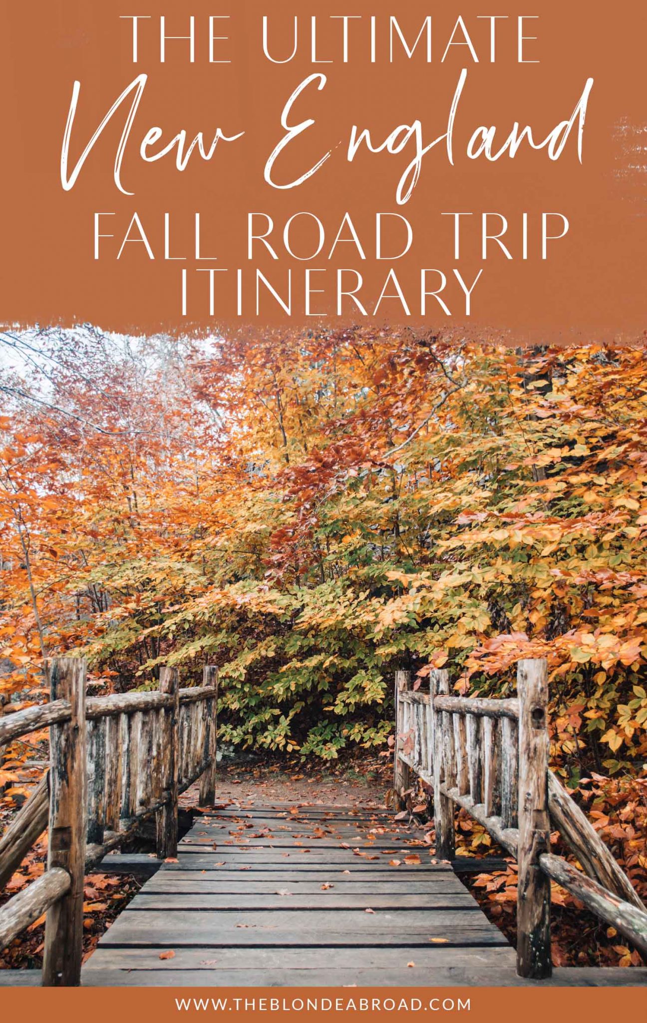 new england fall road trip ideas