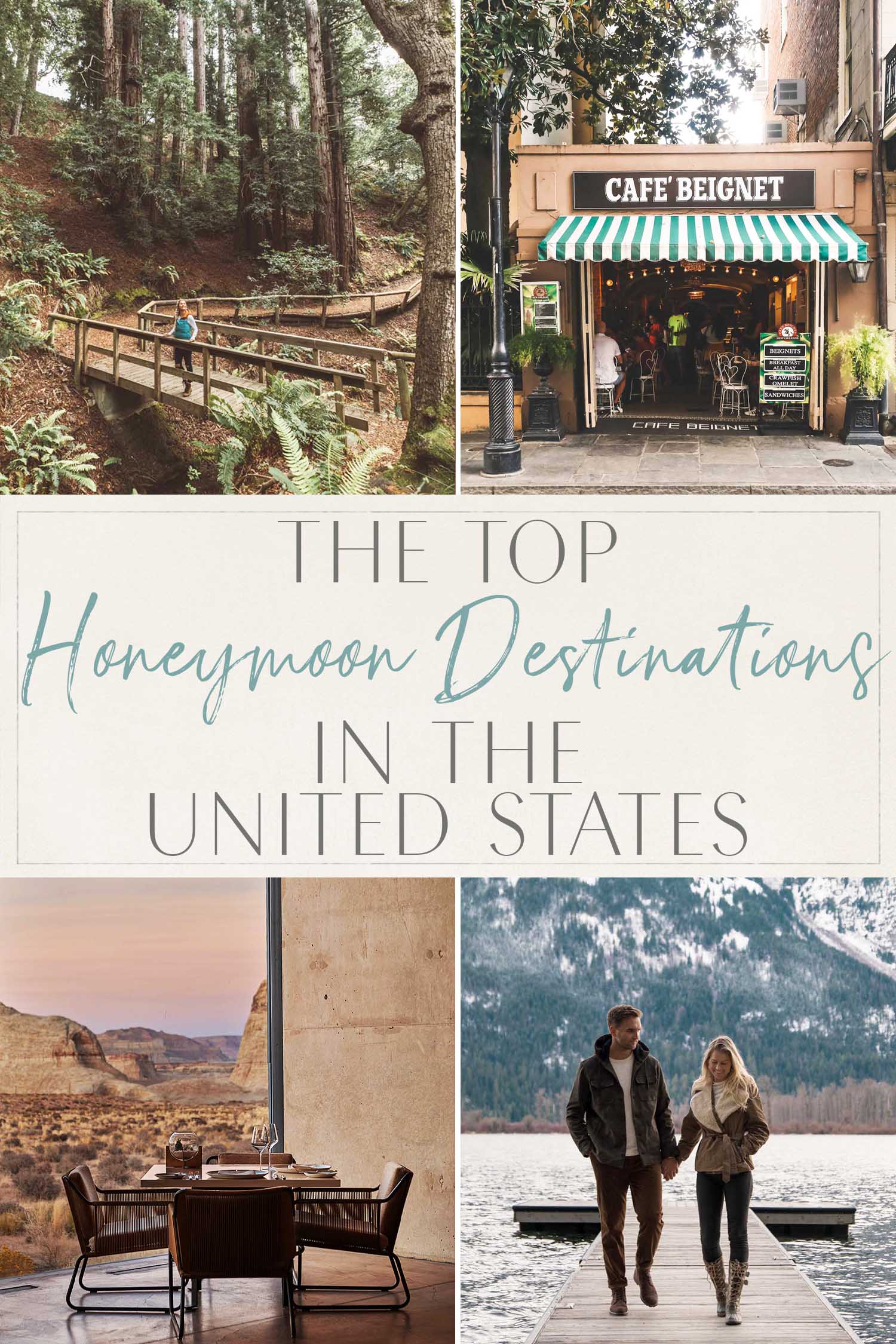 The Top Honeymoon Destinations in the United States • The Blonde Abroad