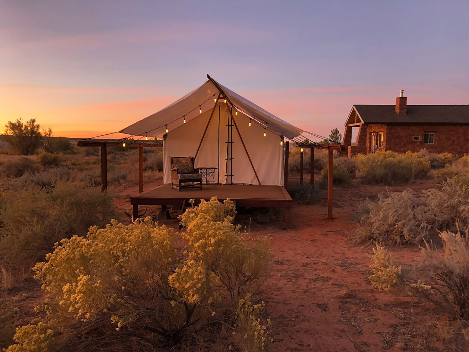 Glamping Tent Fredonia Arizona Airbnb