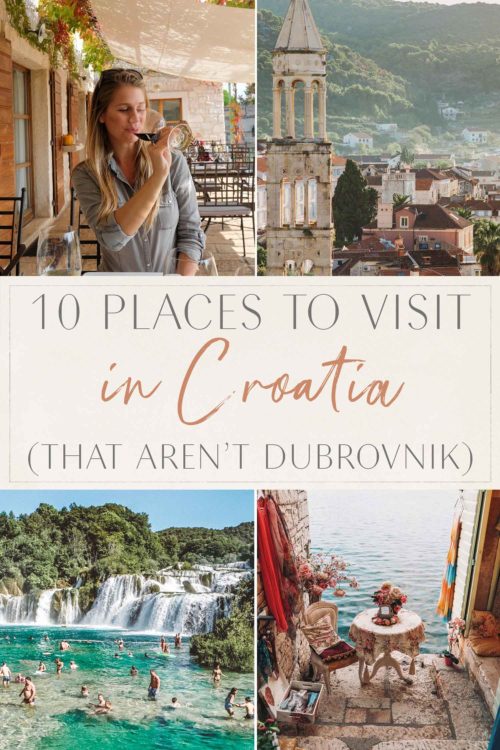 10 Places To Visit In Croatia (That Aren’t Dubrovnik) • The Blonde Abroad