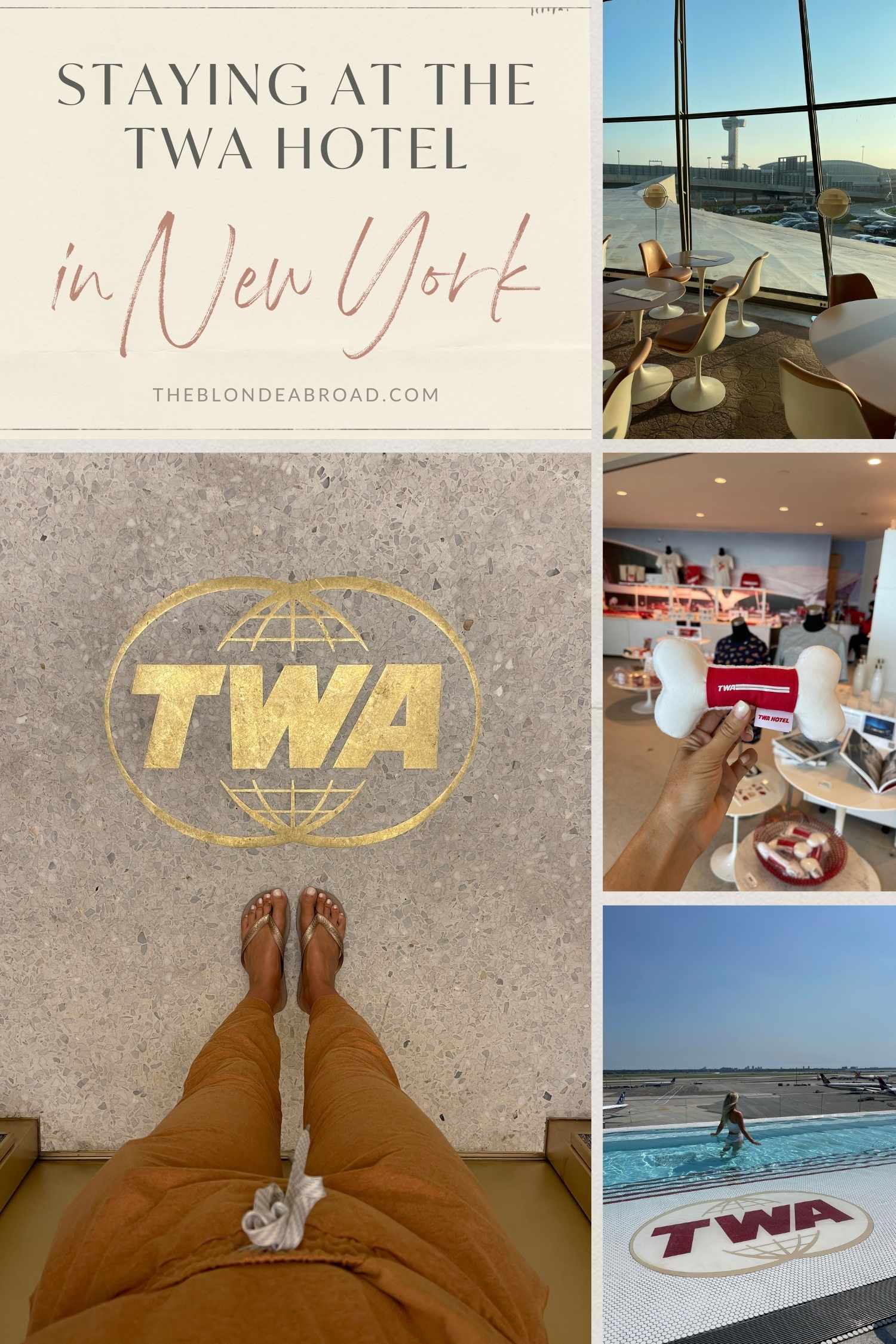 Staying at the TWA Hotel in New York