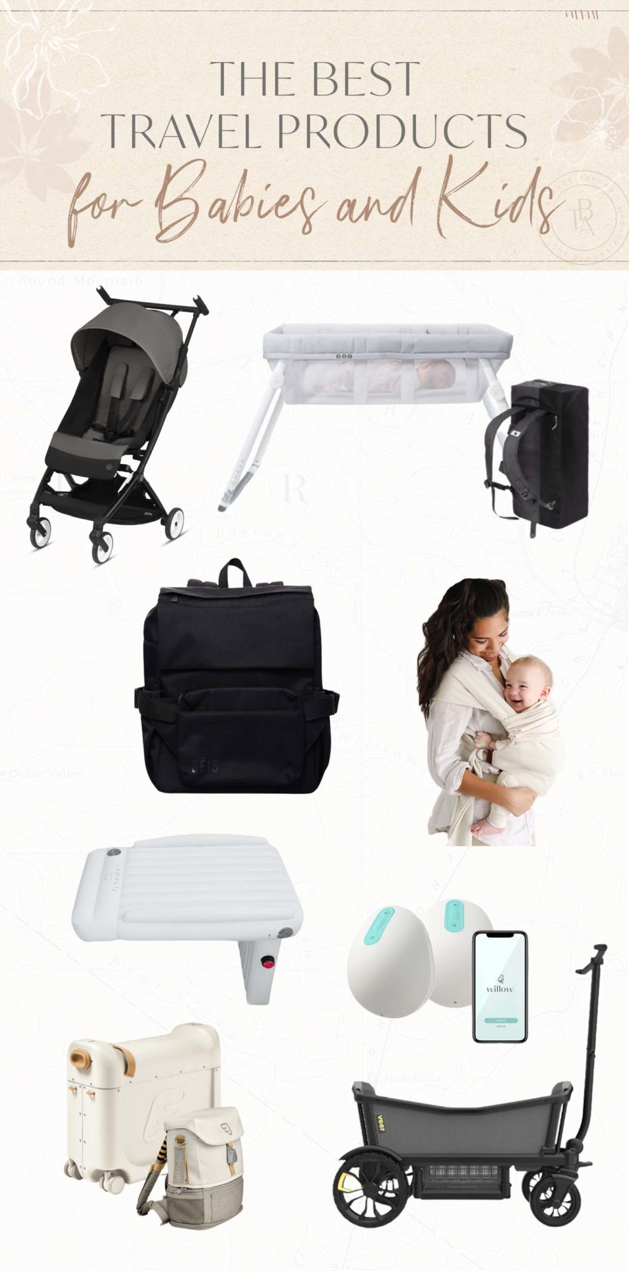 travel items for baby