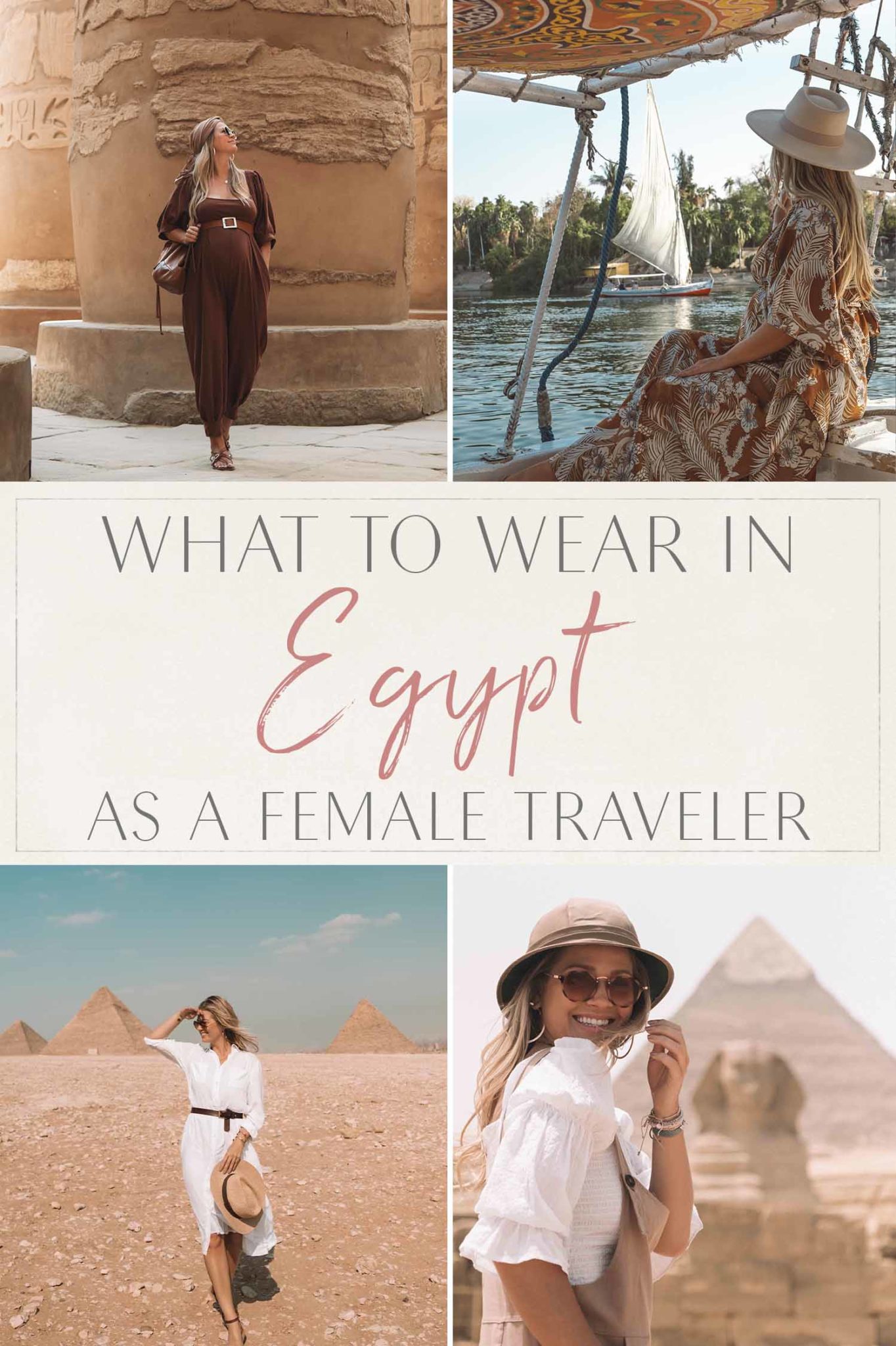 travel to egypt what to wear