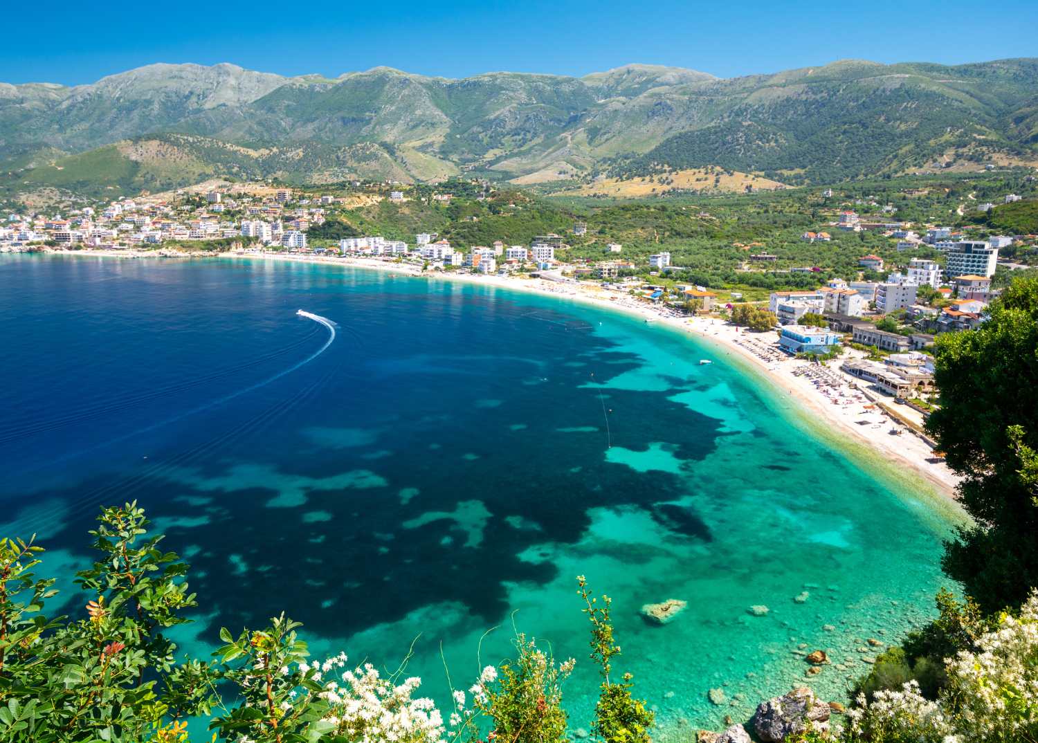 Himare in Albania is a budget friendly destination in Europe with stunning beaches